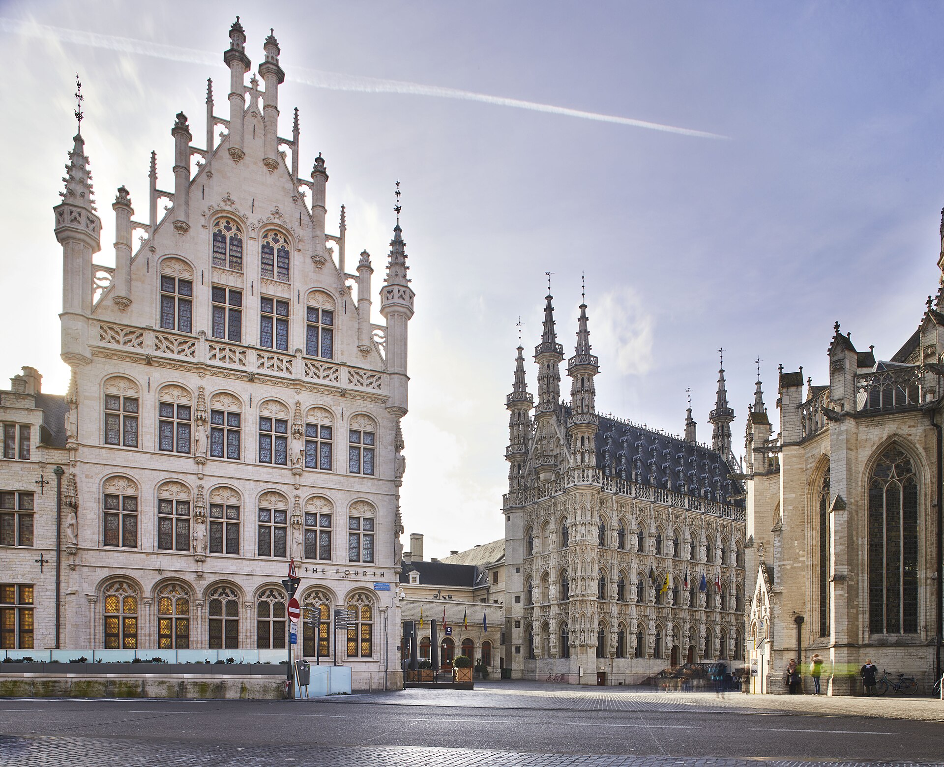 The University Library on Ladeuzeplein in Leuven