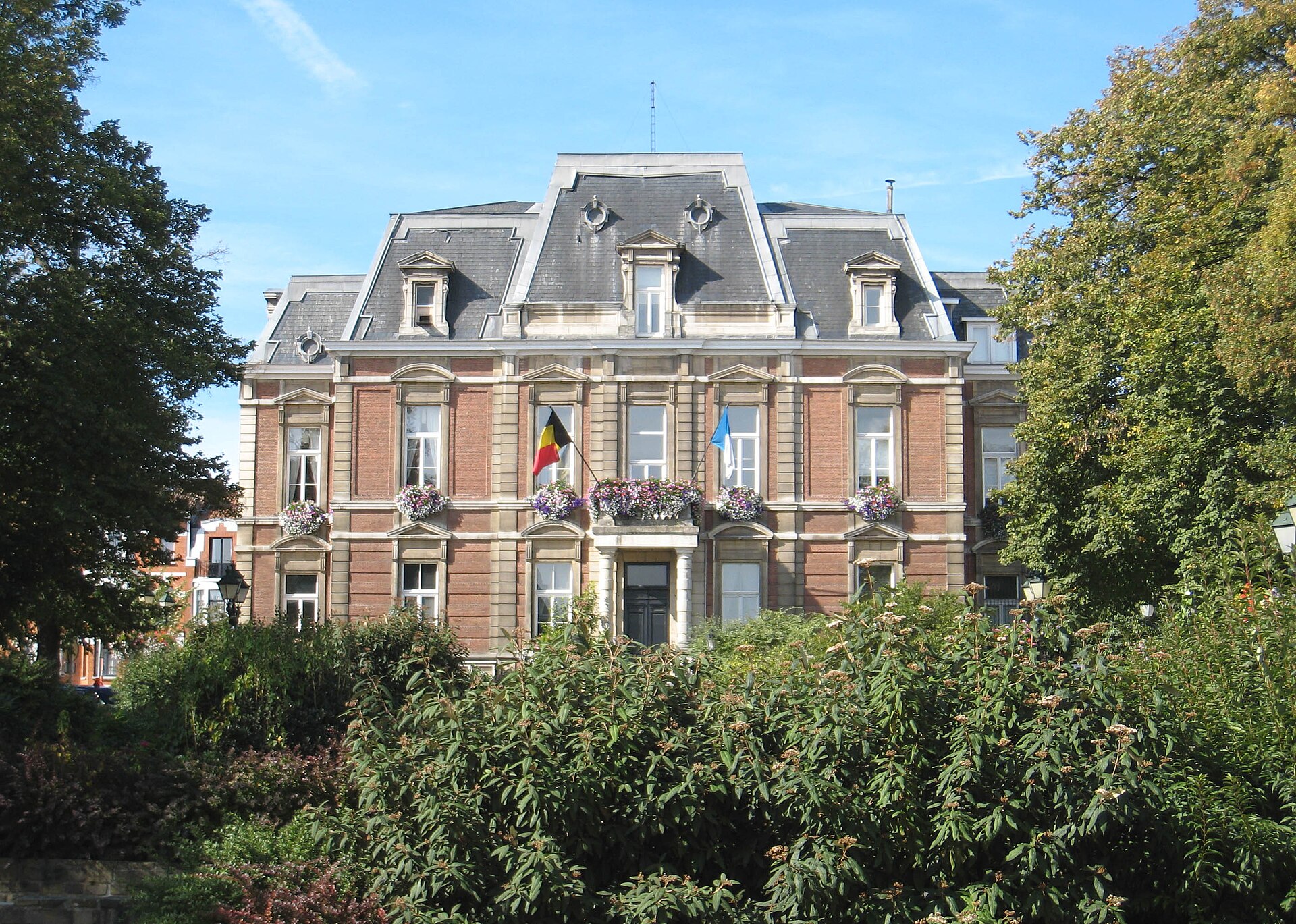 A residential street in the Brussels commune of Uccle