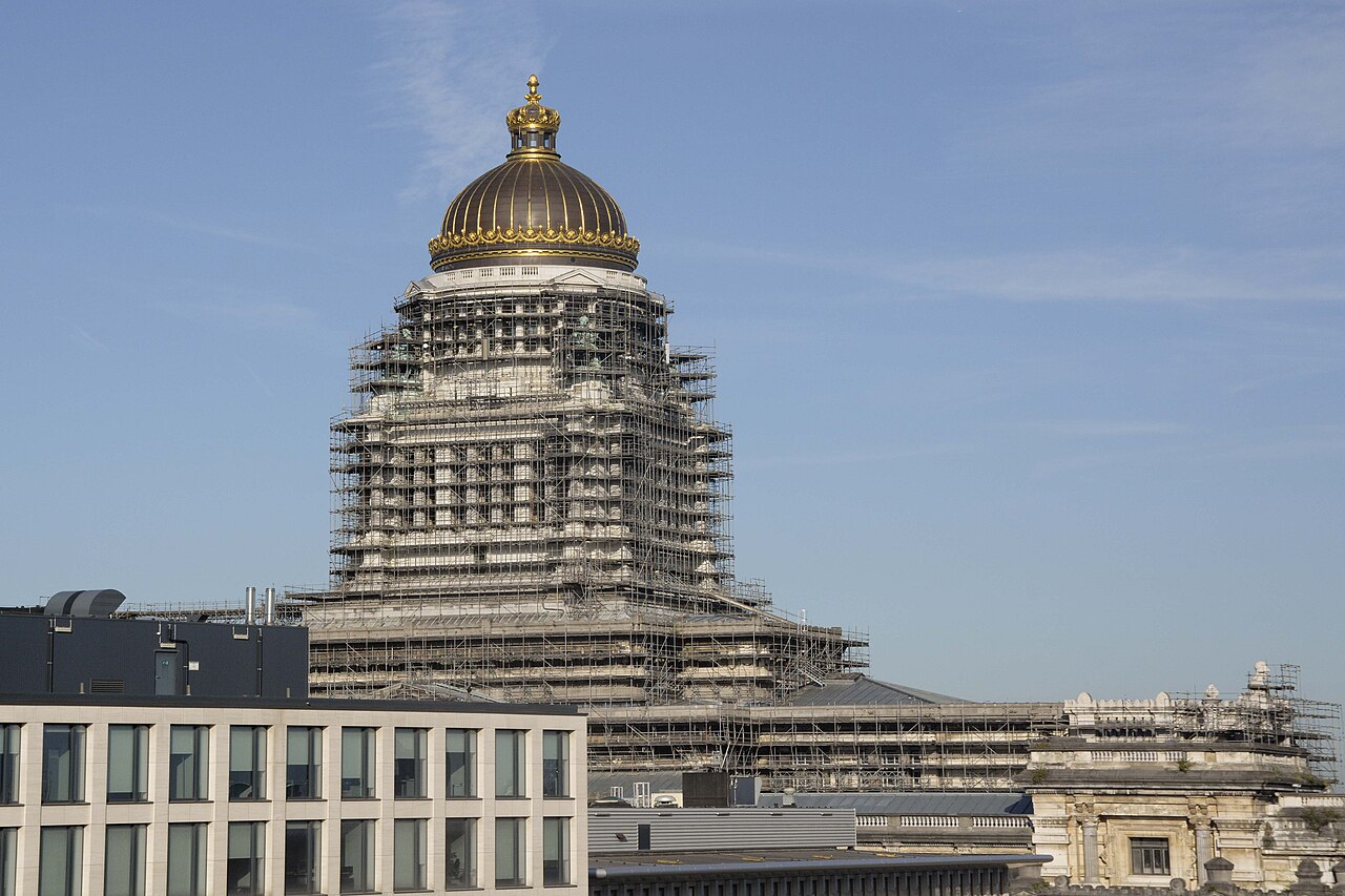 The Palais de Justice on Galgenberg hill in Brussels